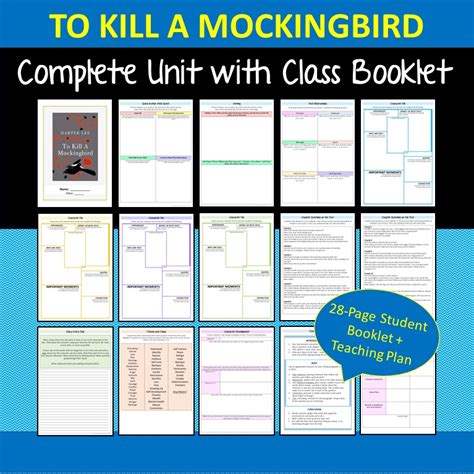 Teaching Resources To Kill A Mockingbird