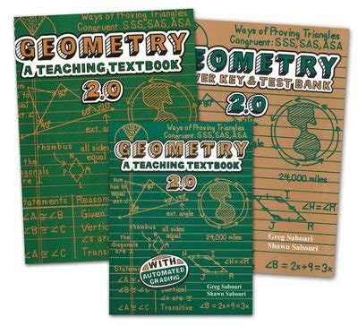 teaching textbooks geometry