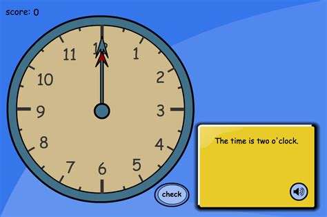 Teaching Time Games Ks1