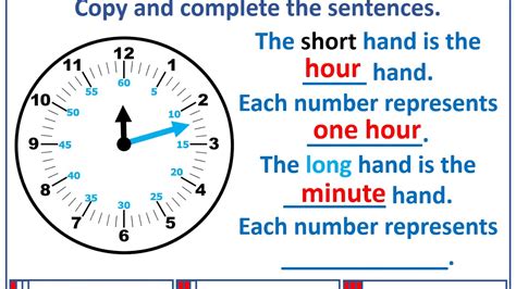 Teaching Time In Year 3