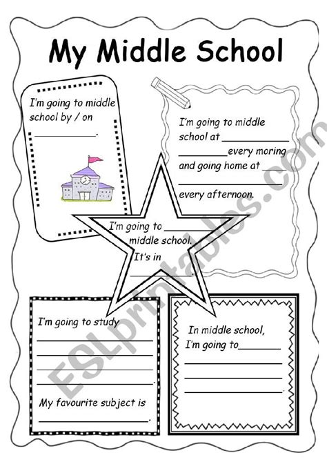 Teaching To The Middle Worksheets