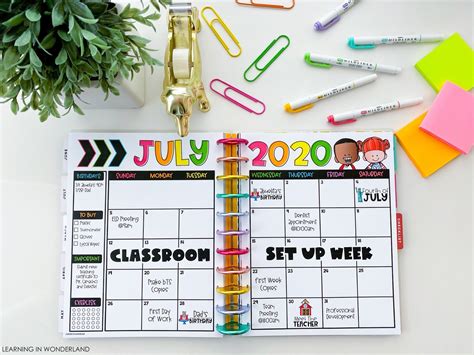 Teaching Using Calendars