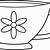 teacup coloring page