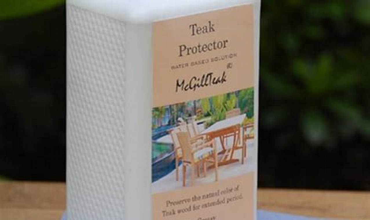 teak furniture protector