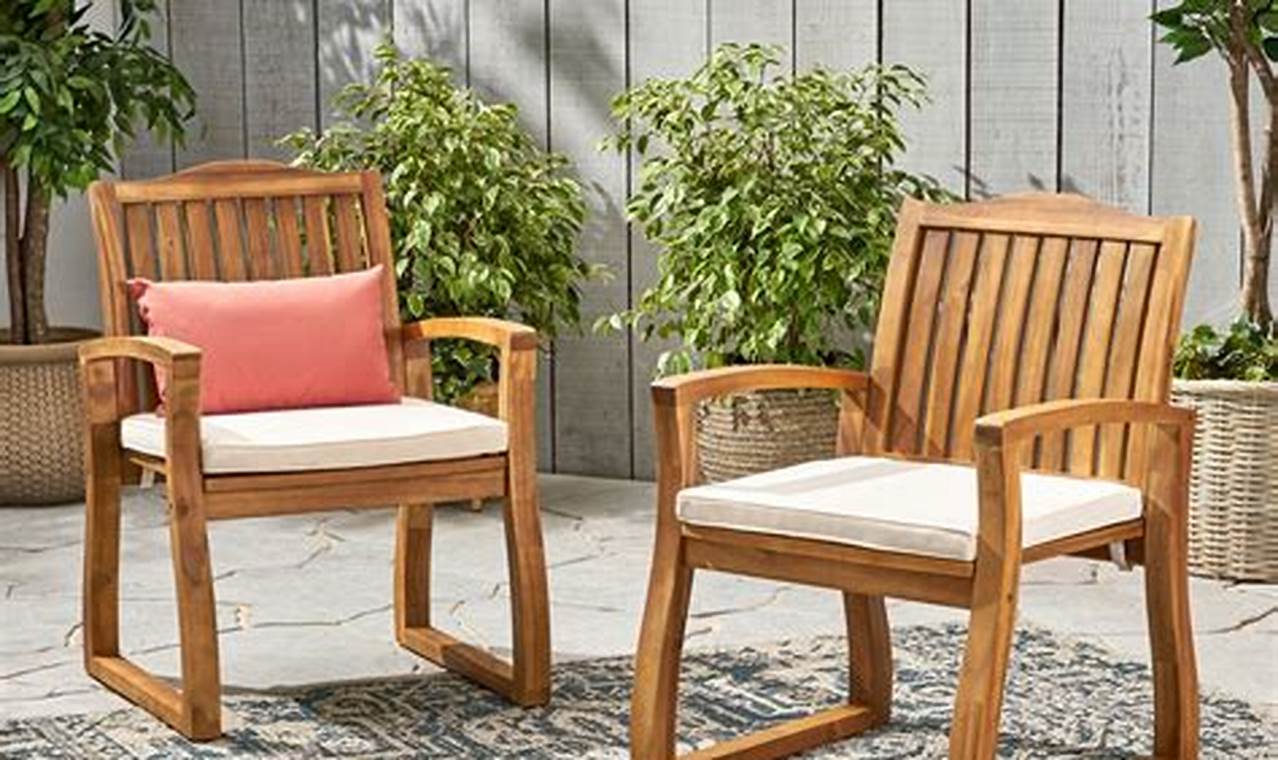teak outdoor furniture chairs