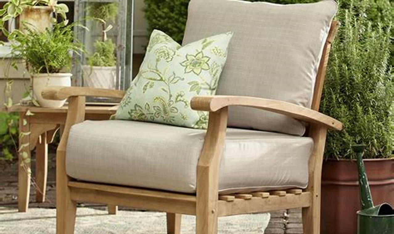 teak outdoor furniture marin county