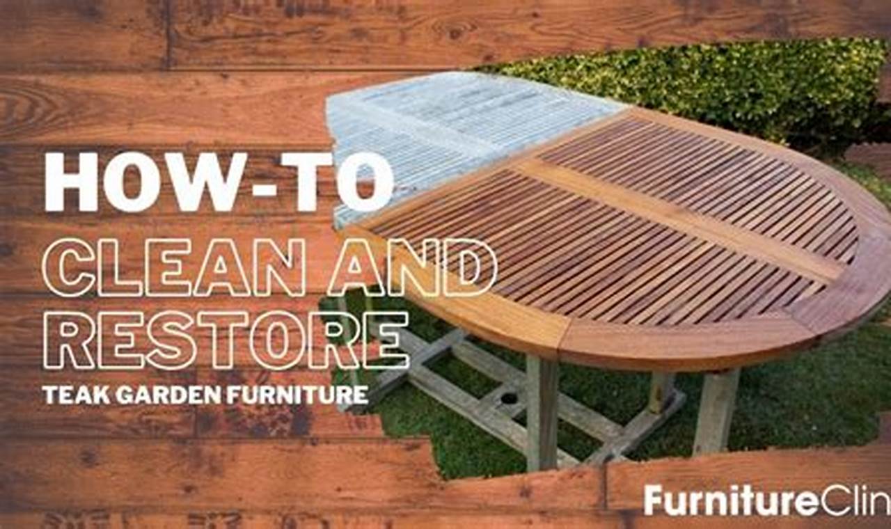 teak outdoor furniture youtube