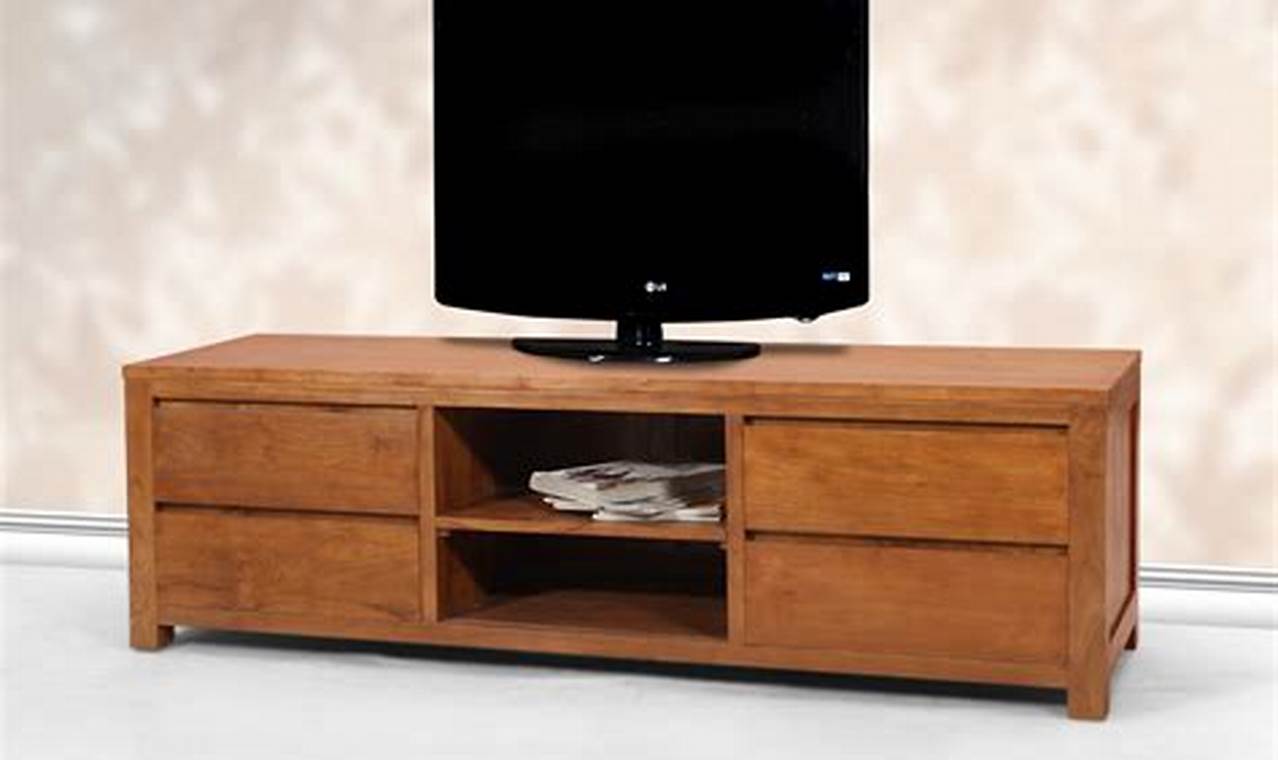 teak tv stands furniture