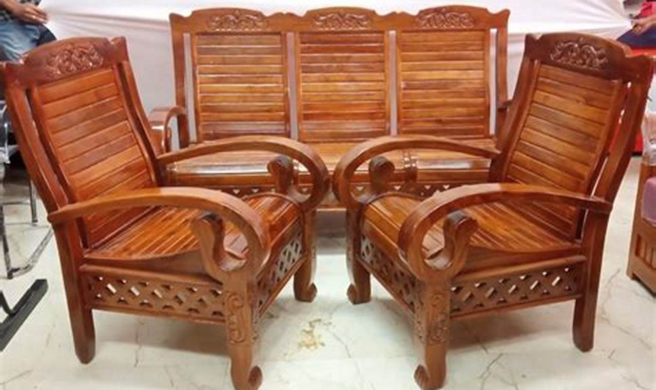 teak wood furniture kerala