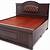 teak wood king size bed designs