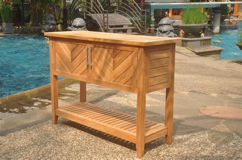 Teak Console Table Outdoor