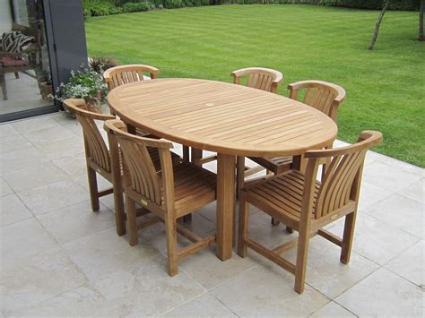 Teak Garden Table Design