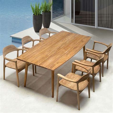 teak modern furniture set