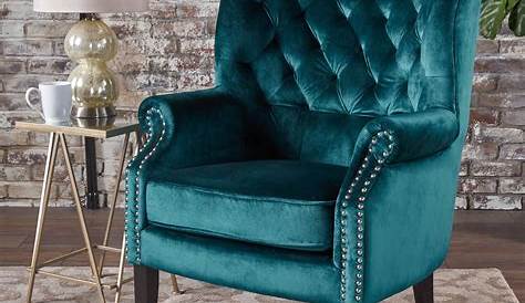 Teal Living Room Accent Chair Shop Tanner By Greyson Free Shipping On