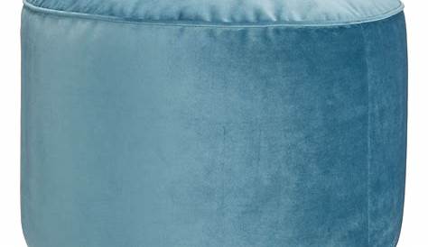 Teal Pouffe Uk Pouf Velvet Round Living Spaces