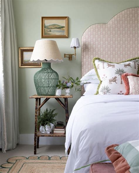 Teal and Sage Bedroom