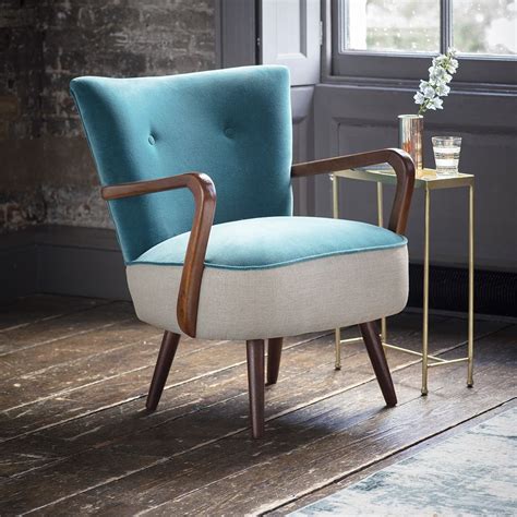 Teal Armchair