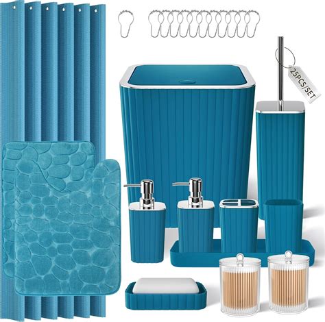 Teal Bathroom Set Walmart