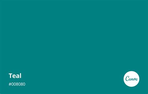 teal blue canva code