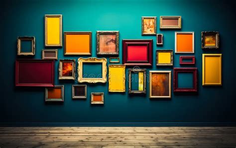 Teal Blue Picture Frames