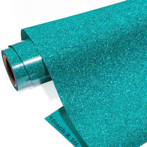 Teal Glitter Htv