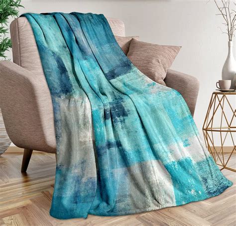 Teal Throw Blanket Spotlight