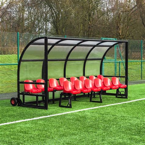 Stay Comfortable and Protected with our Team Bench with Canopy - Perfect for Outdoor Sports and Events