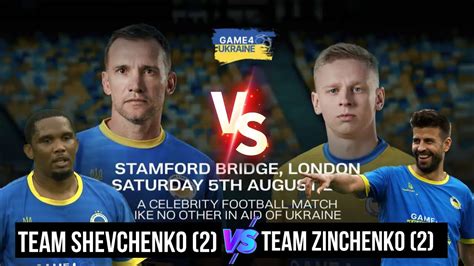 team zinchenko vs team shevchenko