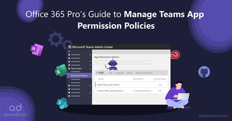 teams app policy management