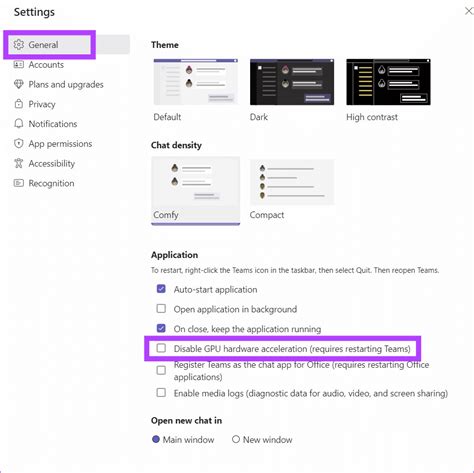 Teams Disable Gpu Hardware Acceleration