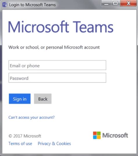 Teams Login In