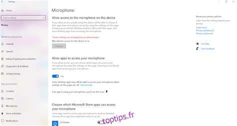 Teams Micro Ne Fonctionne Pas