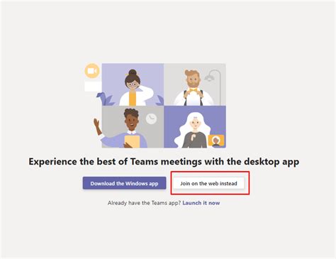 teams test meeting browser