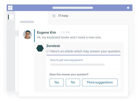 Teams Zendesk Integration