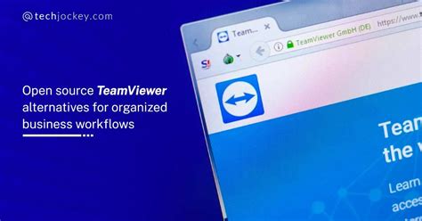 10 Free and Open Source Alternatives for TeamViewer in 2025