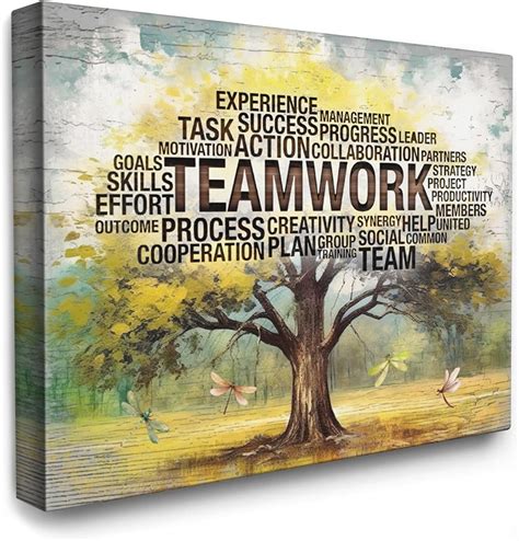 Teamwork Canvas Art