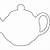 teapot stencil printable