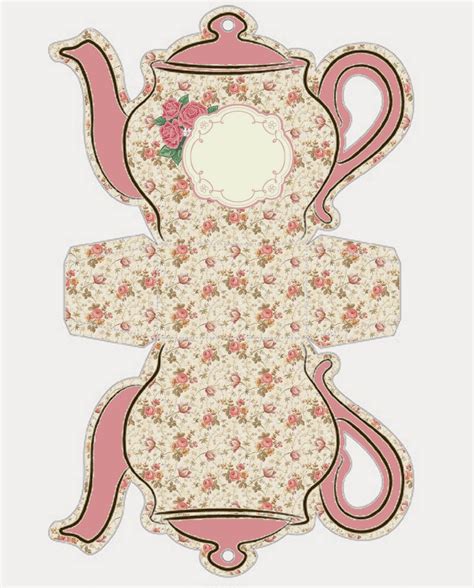 Teapot Box Template Free Printable