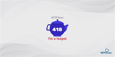Teapot Error Http
