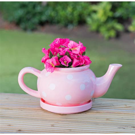 Teapot Flower Planter