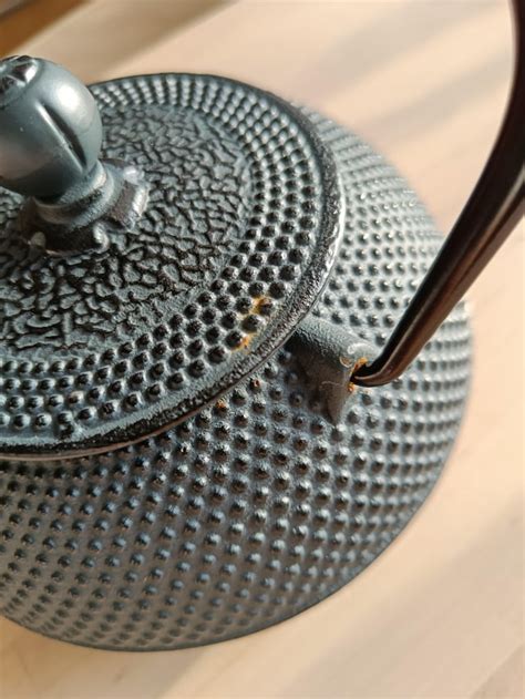 Teapot Has Rust In It