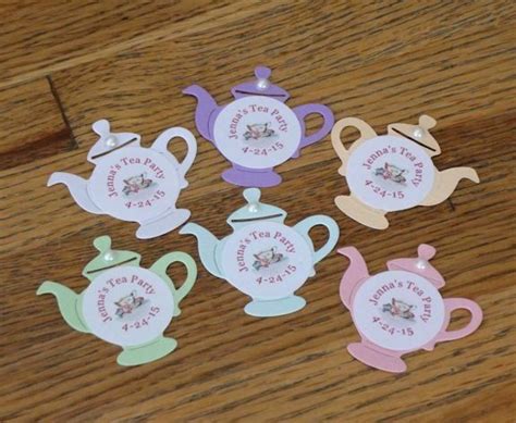 Teapot Name Tags