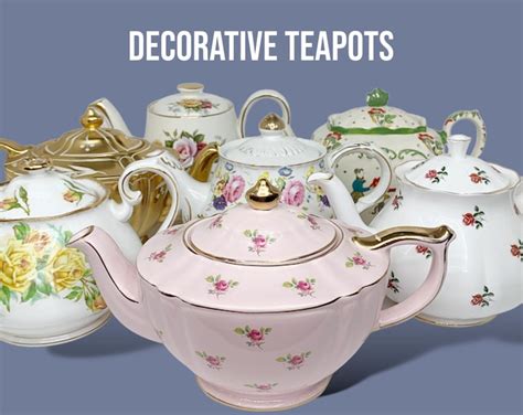 Teapots Decorative