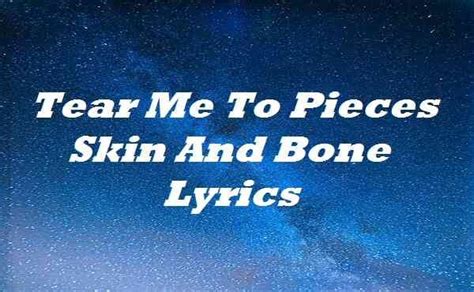 Isn't It Lovely All Alone Heart Made of Glass My Mind of Stone Tear Me