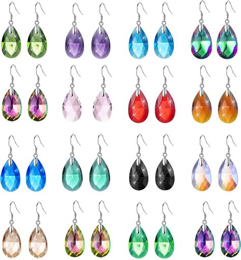 Teardrop Dangle Hook Earrings