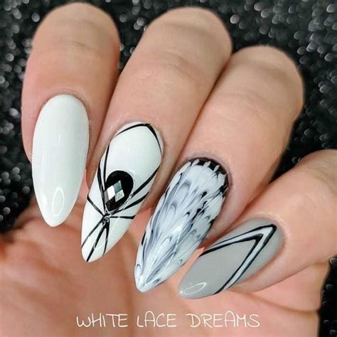 teardrop nail designs