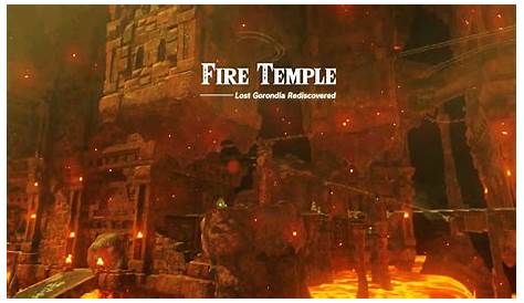 Zelda Tears of the Kingdom - How to Open Fire Temple Locks
