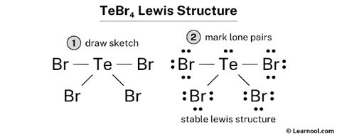 tebr4 lewis structure
