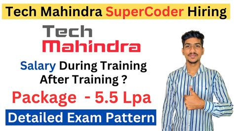tech mahindra off campus test pattern