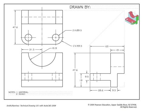 technical drafting examples for students